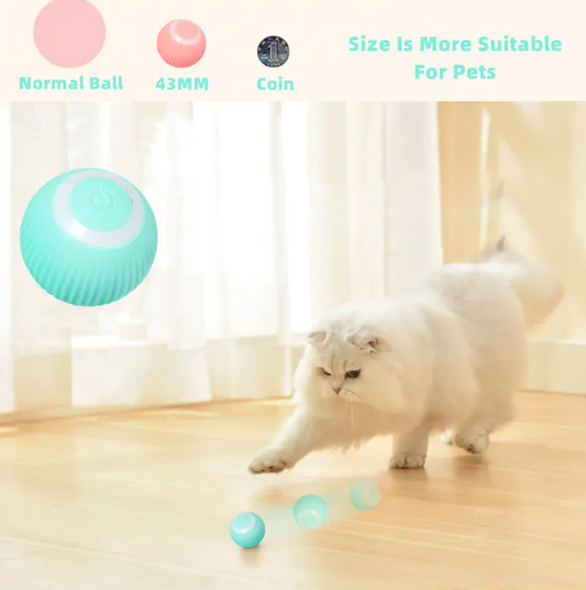 PurrfectPlay: Electric Feline Fun Ball